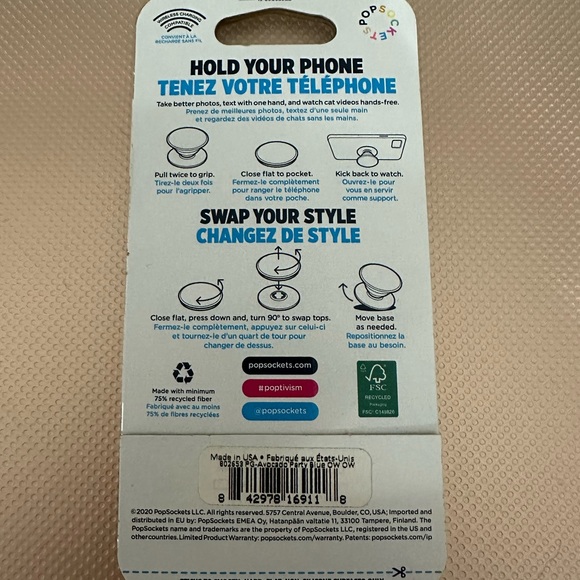 Avocado Pop Socket - Picture 2 of 2